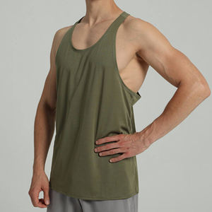 Débardeur sans manches d'été personnalisé pour hommes de haute qualité en coton respirant tricoté Style décontracté pour Fitness Gym Hood Running Tops - Product Image 5