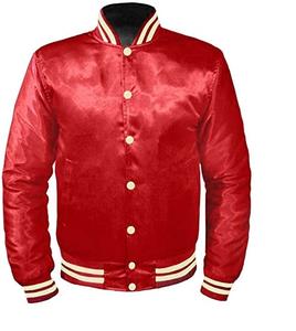Custom College <b>Jacket</b> Embroidered Satin Baseball <b>Jacket</b> <b>Reversible</b> Bomber for <b>Men</b> - Product Image 5