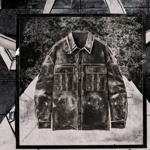 แจ็กเก็ตหนังสไตล์วินเทจแจ็กเก็ตแฟชั่นสตรีทแวร์ผ้าฝ้ายไนลอน - Product Image 6