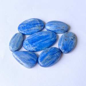 Calidad de exportación Premium 100% cabujones de cianita de fuego azul natural fabricación de joyas genuinas gemas y piedras a precios al por mayor a granel - Product Image 3