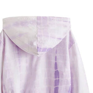 Haut court à capuche imprimé Y2K pour femme, séchage rapide, coton et polyester, manches longues avec logo frontal, design tricoté, longueur courte - Product Image 6