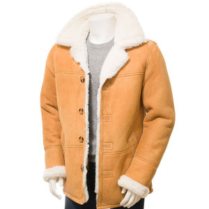 La mejor chaqueta de cuero de piel de oveja de estilo callejero para hombres 100% Precio competitivo de alta calidad para adultos en línea - Product Image 1
