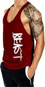 O-neck <b>Gym</b> Clothing Bodybuilding Breathable <b>Vests</b> Cotton <b>Men</b> Sleeveless Tank Top Solid <b>Vest</b> Undershirts Tank Top 2026 - Product Image 3