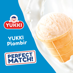 YUKKI Vanilla Plombir dans un gobelet en gaufre 75g, Vente en gros auprès du fabricant - Product Image 4