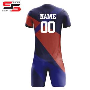 Conjuntos de uniformes de fútbol personalizados de alta calidad Unisex OEM verano invierno fútbol Jersey Kit fábrica al por mayor ropa de fútbol - Product Image 6