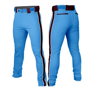 Personalizado Unisex Adulto Softball Uniforme de entrenamiento Transpirable Tallas grandes Secado rápido Poliéster Juego de béisbol Pantalones deportivos Conjunto - Product Image 2