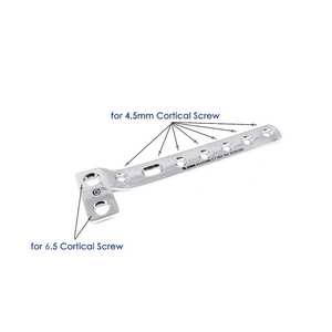 Juego de Instrumentos de Implantes de Fijación Ósea Ortopédica, Placa de Refuerzo de Acero Inoxidable Veterinaria de 4-5 mm, Juego de 16 Piezas - Product Image 2