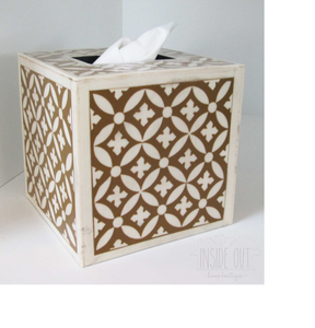 Boîte à mouchoirs exigeante avec incrustation d'os étui à mouchoirs disponible à bas prix Giveaway gits d'Inde - Product Image 6