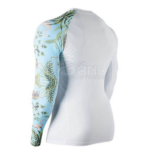 Ropa de entrenamiento de Spandex largo personalizable para hombre, equipo de MMA para gimnasio y fitness con logotipo personalizado y etiqueta privada - Product Image 3