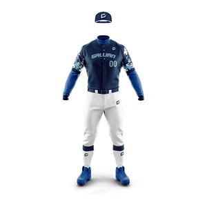 Venta al por mayor BSCI fábrica personalizada transpirable hombres béisbol y softbol uniforme de Pakistán OEM/ODM diseño aceptado ropa deportiva - Product Image 2