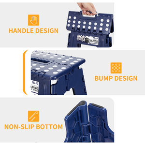 Uso quotidiano domestico sgabello pieghevole all'ingrosso sgabello pieghevole in plastica pieghevole per adulti - Product Image 3