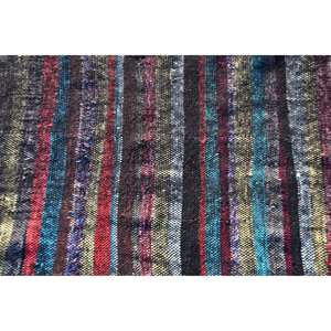 Alfombra turca Vintage moderna, diseño de retales Beige de 2,2x7,1 pies, estilo clásico rectangular para sala de estar, dormitorio, lana, poliéster, látex - Product Image 5