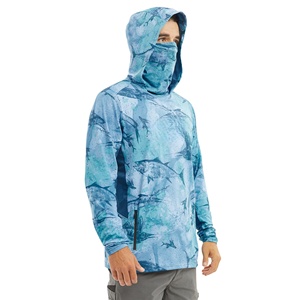 Sweat à capuche d'hiver uni Angler Tech Wear sur mesure, prêt à expédier (RTS), manches longues, séchage rapide, 100% polyester - Product Image 3