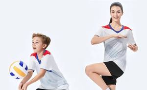 Camisetas de voleibol, conjunto de pantalones cortos, uniforme de equipo deportivo de EE. UU. de buena calidad para unisex - Product Image 6