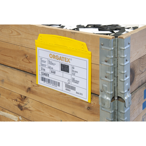 Busta autoadesiva con 2 strisce adesive DIN A7, Giallo, 10 pz. / Confezione.- 2SDSK/7110-04 - Product Image 2