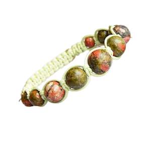 Nays Handmade Green Querces Autumn <b>Bracelet</b> Elegant Minimalist Jewelry for Women Fall Fashion GiftAccessory <b>Bracelet</b> Trendy Look - Product Image 4