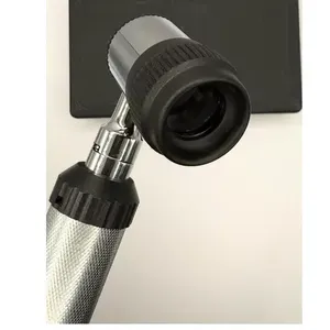 Juego de dermatoscopio con mango de acero eléctrico 10X-Dermatología profesional Dermascope Certificación CE para examen de diagnóstico de piel - Product Image 2