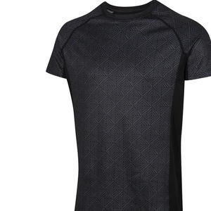 T-shirt d'été à col rond imprimé par transfert de chaleur OEM de haute qualité pour hommes en gros - Product Image 5