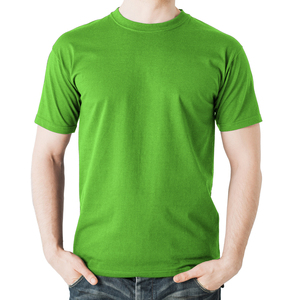 T-shirt décontracté pour homme en coton mélangé, style quotidien, grande taille, couleur personnalisée, design OEM, vêtements surdimensionnés, fabriqué au Bangladesh - Product Image 2