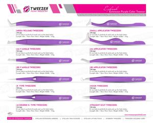 Les pinces à cils sont des outils de beauté de précision conçus pour l'application de faux cils - Product Image 6