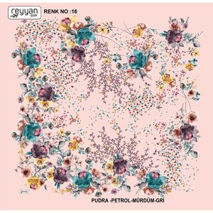 Reyyan İpek Écharpes et châles traditionnels Yazma Modèle 3 en Renk 16 - Product Image 1