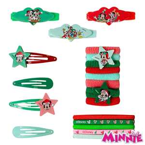 Accesorios para el Cabello de Mickey y Minnie Mouse, Juego de 7 Lazos, Pinzas de Cocodrilo, 150 Unidades, Cartón al por Mayor, Envío Gratis - Product Image 1