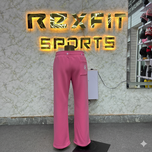 Pantalones de chándal informales para hombre de diseño personalizado de alta calidad, pantalones de chándal con forro polar térmico al por mayor, pantalones de lana gruesos de invierno planos medios - Product Image 2