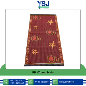 Export Quality Widely Demanded Attractive Look Living Room PP Woven Plastic <b>Mats</b>/ 100% Polypropylene <b>Mat</b> From Thailand - Product Image 6