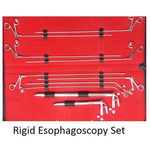 Premium Quality Direct Rigid Laryngoscope Set Stainless Steel Fiber <b>Optical</b> Laryngoscopy <b>Instruments</b> Manual ENT Surgical MOL CE - Product Image 6