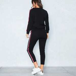 Diseñador Otoño Invierno Jogger Chándales Logotipo personalizado Maternidad 100% Algodón Estampado con cremallera - Product Image 4