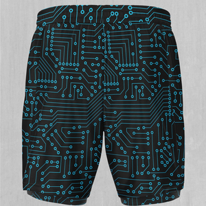 Shorts de sublimation d'hommes de couleur multi faits sur commande/matériel du polyester 100% fait le prix le plus bas OEM de shorts de sublimation d'hommes - Product Image 5