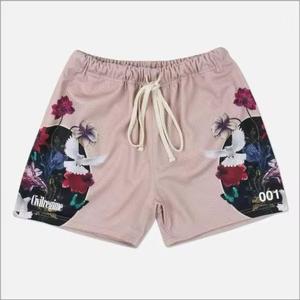 Người Đàn Ông Của 100% Polyester Lưới Quần Short Với Thoải Mái Đàn Hồi Dây Thắt Lưng Tùy Chỉnh Đồ Họa Thăng Hoa In Tốt Nhất Cao Đường Phố Phong Cách Ngắn - Product Image 5