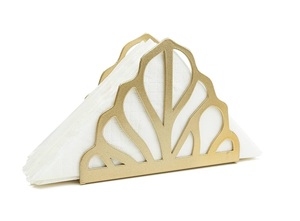 Distributeur de mouchoirs autoportant en fer Porte-serviettes moderne en acier inoxydable pour intérieur extérieur cuisine Table à manger hôtels - Product Image 6