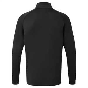 OEM vente en gros logo de broderie personnalisé de haute qualité 100 coton sweats à capuche à demi-fermeture éclair pour hommes pull-over uni à fermeture éclair - Product Image 2