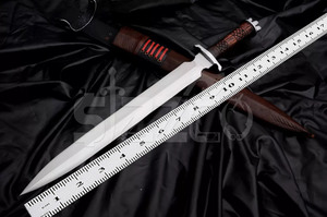 Beau couteau personnalisé fait à la main gaine en cuir jouet épée cadeau idéal - Product Image 4