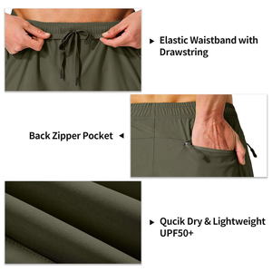 Nouveauté : Shorts cargo pour hommes résistants à l'eau, séchage rapide, extensibles, pour activités de plein air, plusieurs poches, couleurs et tailles personnalisées, vente en gros - Product Image 5