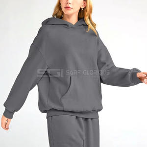 Sudadera con Capucha de Alta Calidad para Mujer, Ligera y Cómoda, 100% Algodón Mezclado para Ropa de Calle de Invierno con Logotipo Frontal - Product Image 1
