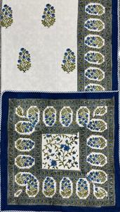 Fabriqué artisanalement en coton doux bloc à la main imprimé lit simple Dohar fait à la main traditionnel fabriqué à la main 100% coton réversible Dohar - Product Image 2