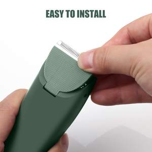 Lames de rechange hygiéniques en céramique vertes pour tondeuse corporelle et tondeuse à cheveux - Product Image 6