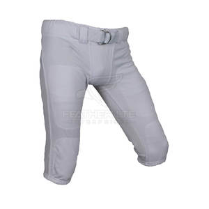 Pantalones de fútbol americano Equipo deportivo acolchado duradero con cintura ajustable Pantalones de fútbol americano transpirables para hombres - Product Image 5