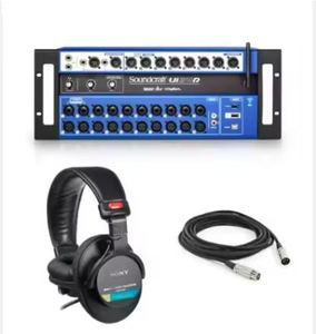 Mezclador Digital de 24 Canales, Consola de Audio USB, Mezclador con Grabador USB Multipista, Control Inalámbrico para Sonido en Vivo de Estudio - Product Image 1