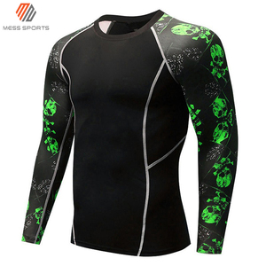 Camiseta de pesca para hombre, protección solar, protección contra erupciones, estampada, manga larga, protección UV, ropa deportiva - Product Image 3