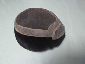 Perruque indienne de haute qualité de Taz Hair pour hommes Deep Wave Kinky Curl Style Soft Mono Base Toupee System Direct From Bangladesh - Product Image 5