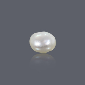 Perles en plastique ABS imitation Basra Pearl - 2,52 carats, couleur blanc rose, forme de riz - Product Image 2