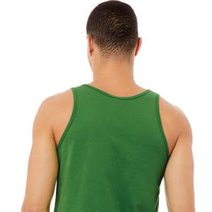 Side Seamed Retail Fit 100% Airlume Combed and Ring Spun Cotton 32 Single 4.2 oz Leaf Unisex Jersey Tank - Product Image 6