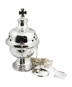 Encensoir en laiton fini or avec bateau et chaîne pour la décoration d'église Article décoratif religieux - Product Image 5