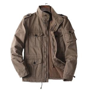 Chaqueta Camisa de Cuero Retro a Cuadros para Hombre, Otoño Invierno, Casual, Manga Larga, Cortavientos, Solapa, Estilo Motociclista, Talla Grande - Product Image 3