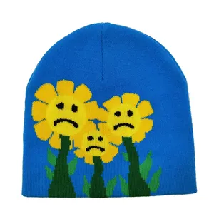 หมวกบีนนี่แฟชั่นหมวกบีนนี่สำหรับฤดูหนาวหมวกบีนนี่ดีไซน์อบอุ่นผลิตโดยโรงงาน OEM - Product Image 4