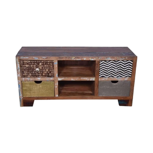 Tyson, diseño elegante, gabinete moderno de madera para medios, muebles de gran capacidad para sala de estar, comedor, dormitorio, talleres de Hotel - Product Image 1