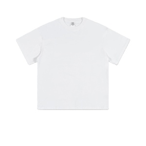 T-shirt style surdimensionné sérigraphie personnalisée T-shirt homme uni poids lourd 300gsm 100% coton pour hommes livraison DDP - Product Image 3